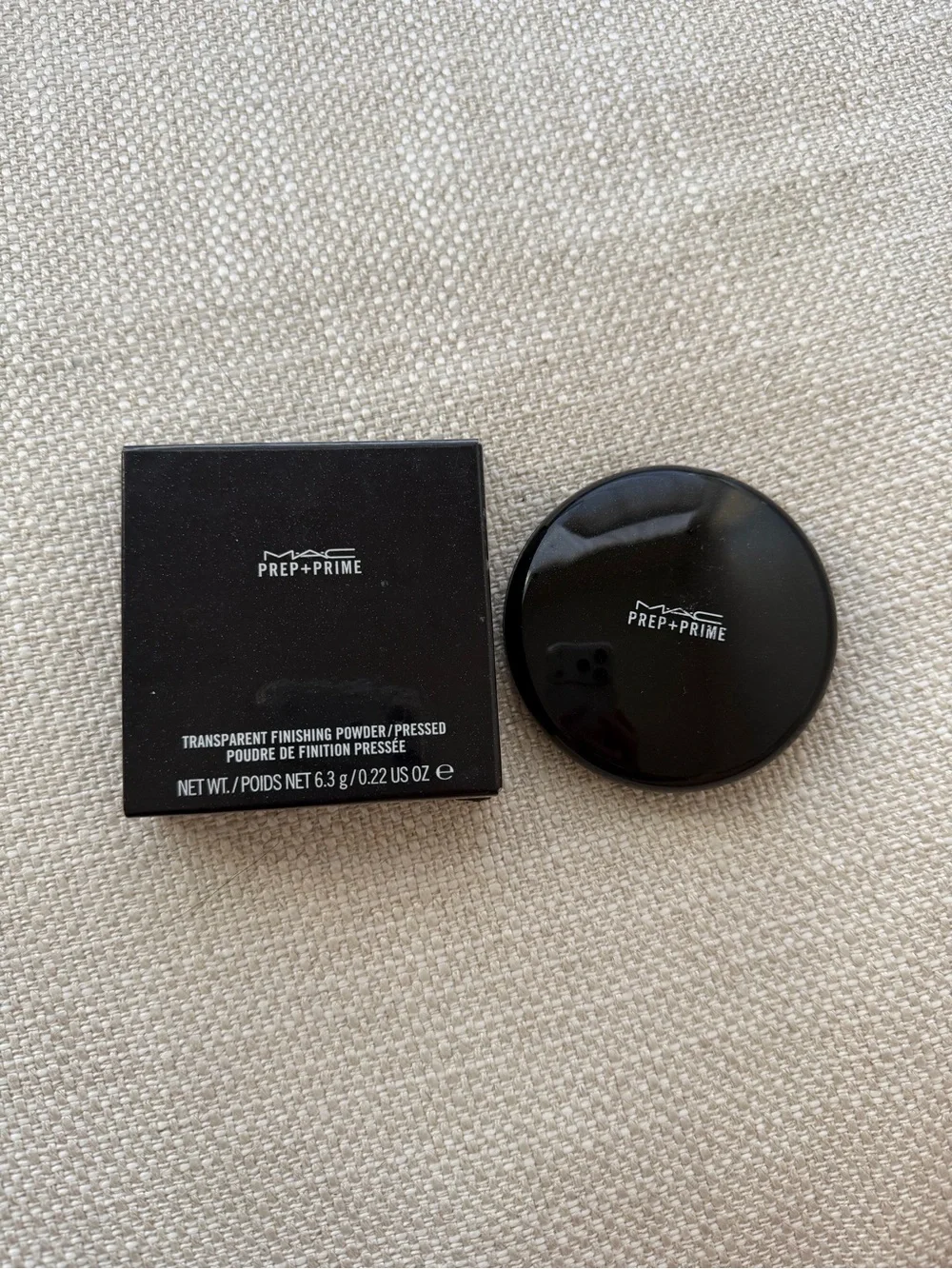 Discontinued Mac Prep and Prime pressed powder